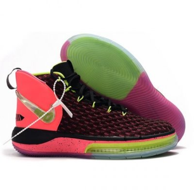 Nike Erkek Alphadunk Pembe / Siyah Basketbol Ayakkabısı Türkiye - JH2NGRMZ